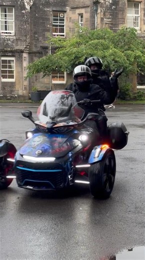 Can-Am Spyders Depart Erigmore | End of the 2026 Scottish Ramble 🏍️🏴