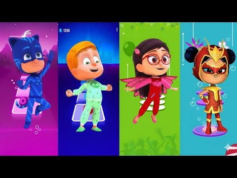 PJ Masks Super Jump Battle! 🔥 Catboy, Gekko, Owlette & Friends Dance Game!"