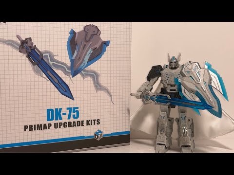 Transformers AOTP Prima prime DNA design kit DK 75 unboxing & demonstration tutorial in both modes