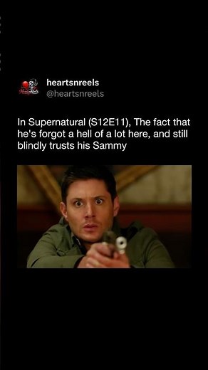 Supernatural (S12E11): He Forgot Everything… But Still Trusts “Sammy”