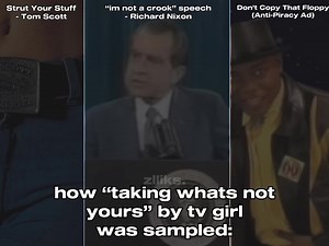 TV Girl Sample: Taking What's Not Yours