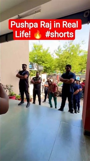 Pushpa Raj in Real Life! 🔥 #shorts #trending #viral #alluarjun #viralvideo