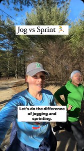 8.3K views · 349 reactions | ‍♀️ Jog vs Sprint  one is fast, one...