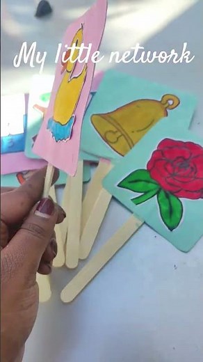 DIY flash cards🪧 #diy #youtubeshorts #shortsfeed #craft #flashcards #kindergarten