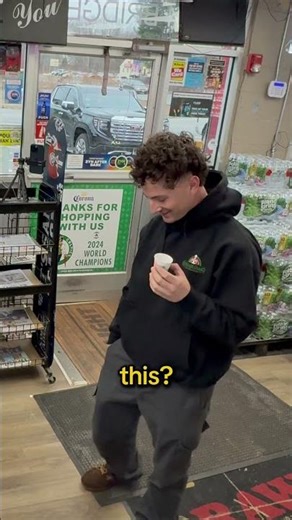 We turned a giant Weekend Water pallet into a sampling window…👀🤷🏼‍♀️