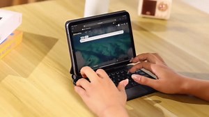 Keyboard Case for iPad mini 6/Mini 7, Floating Magic Backlit Wireless Keyboard Case with Multi-Touch Trackpad for iPad mini 7th 6th Gen