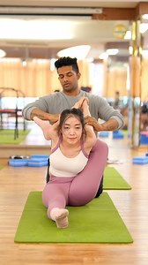 203K views · 1.6K reactions | Paschimottanasana Eka Pada Sirsasana Advanced Variation Yoga. Check more videos on my YouTube https://youtube.com/@Yograja?si=WFUXceOMTpTag-aC | Yograja | Facebook