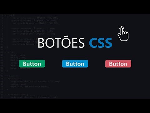 Estilizando botões com CSS - (Classes para ancoras e buttons)