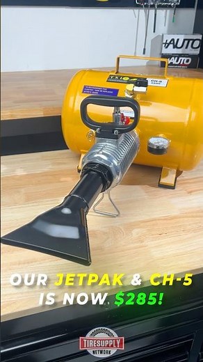 CH-5 Tire Bead Seater is a shop favorite — now even better with the new Jet Pak upgrade!