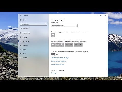 Windows 10 Lock Screen Black Background No Wallpaper [Fix]