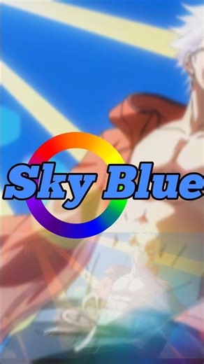 Gojo Color Wheel Edit #jujutsukaisen #anime #shorts