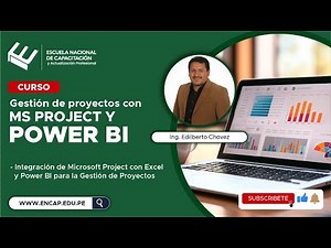 Course: Project Management with MS Project and Power BI - Integrating Microsoft Project with Exce...