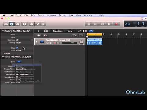 Using Groove Templates - Creating Tracks