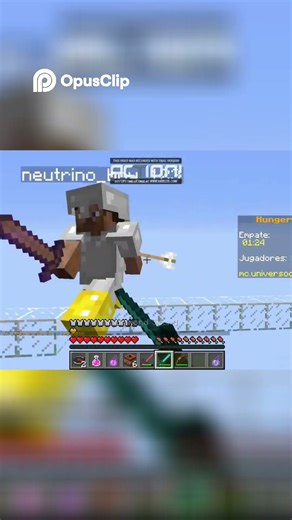 Me intentaron cazar en Hunger Games… y pasó esto 💀🔥#minecraft #gameplay #invencible #pvp #bedwars