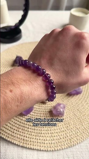 Les bienfaits de la pierre Améthyste 💜🔮