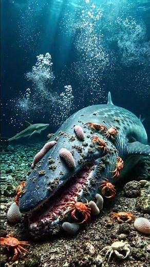 What Happens When a Whale Dies? 🐋🌊 | The Fascinating Whale Fall