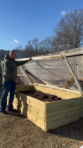 42K views · 1.3K reactions | DIY FROST COVER for your raised garden bed #cold #frost #raisedgardenbed #garden #gardening #diyproject #growyourownfood #strawberries | Salty Acres | Facebook