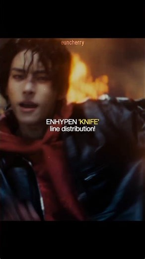 enhypen 'knife' line distribution! #kpop #enhypen