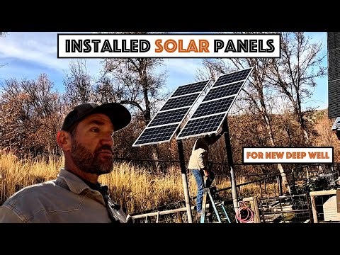#832 - Abandoned Shallow Well. Installed Solar Panels For New Deep Well.