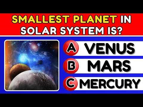 Ultimate Planets Quiz 🌌🪐 | Can You Score 25/30? (Only Geniuses Can!) 😳