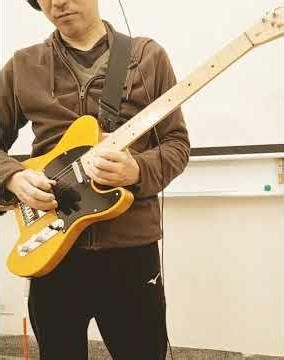 Jam practice with 2020 Squier affinity telecaster on To the sea/Rozy chord progression