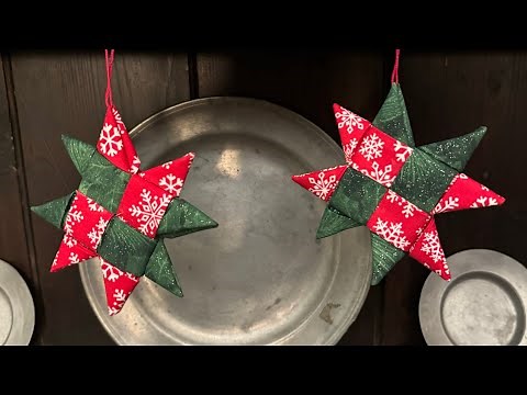 How to make a Scandinavian star ornament