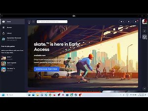 How To Download/Install skate. On PC