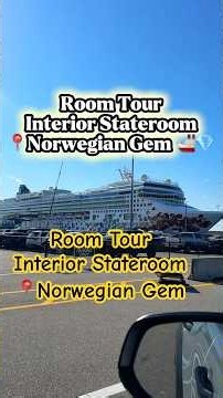 Room Tour Stateroom Cruise Cabin Norwegian Gem 💎🚢 #ncl #cruise #roomtour #cruiseship #cruiseroom