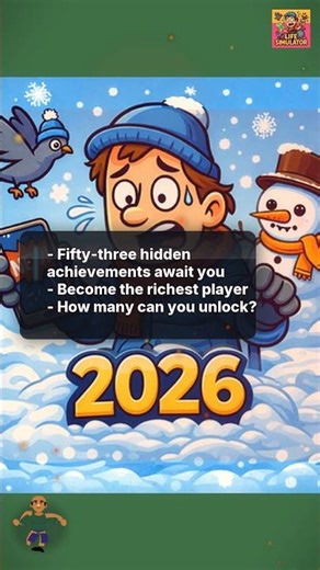 Can you unlock all 53 achievements? | Life Simulator — Free Game #Shorts