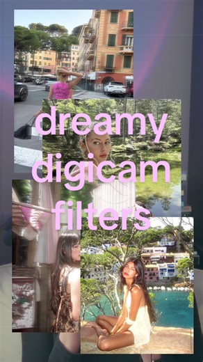i launched an app with your help in the comments 💕🫣 !! this is the ~easiest~ way to make your digicam photos super dreamy & soft & ethereal with just filters 🌷🫧☁️