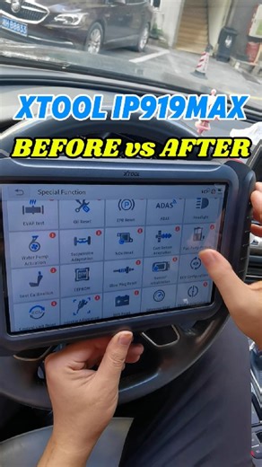 New update for the XTOOL IP919 MAX: 9 extra functions added! That’s 51 total for car diagnostics, coding, and more. A real time-saver in the garage. #xtoolonlinetools #obd2scanner #diagnostics #coding #carrepair #mechanicslife #J2534 #programming #automotive #ECU #xtoolscanner #scantool | XTOOLonline