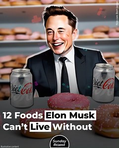 What does the world’s wealthiest man eat and drink? You’d expect lobster and caviar, but Elon Musk is not a fan of sophisticated cuisine. He prefers simpler foods, defending his unhealthy choices in a characteristically brusque manner. | Sunday Roast