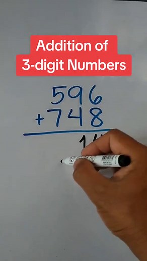 Mastering Addition of 3-Digit Numbers | TikTok
