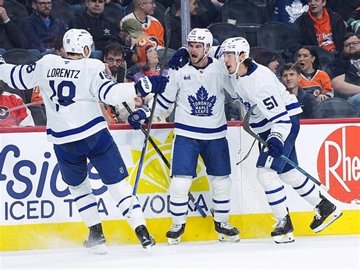 Scott Laughton dominant in Philly return, Easton Cowan OT hero for Maple Leafs