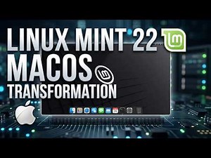 Linux Mint 22 MacOS Style Transformation Full WhiteSur Theme and Dock Setup