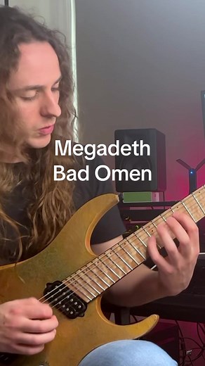 Chris Poland's Explosive Guitar Solo on Megadeth's Bad Omen