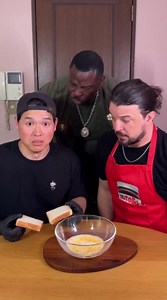 Nutella French toast with chef team