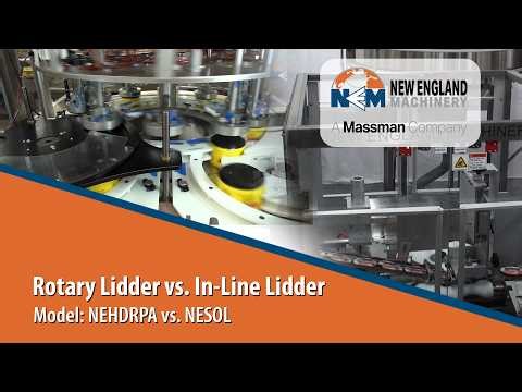 Rotary Lidder vs In-line Lidder Machine