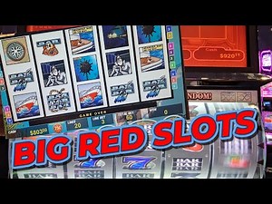 Big Red Slots on Lucky Ducky and Neptunes Gold - Red Screen VGT Slots #casino #slots