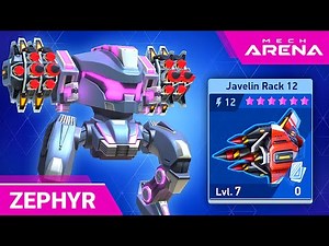 Zephyr and Javelin Rack 12 - Mech Arena