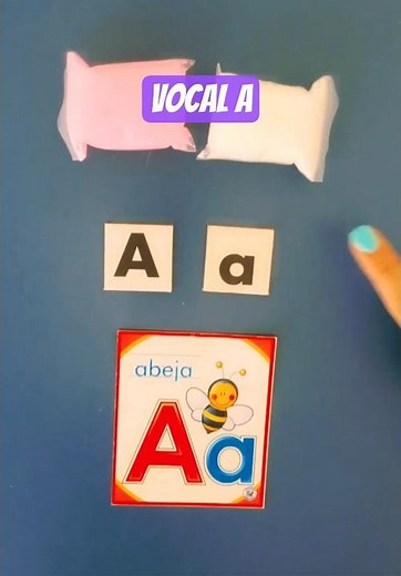 Letra A a fácil de aprender