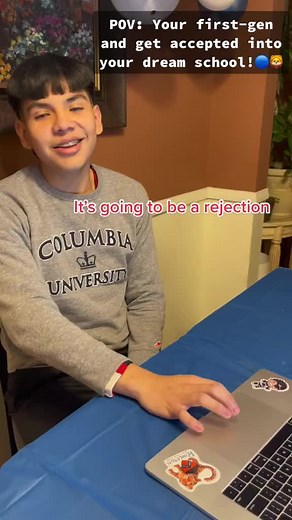 Columbia Class of 2027 Acceptance Reaction | College Student Celebrates Admission