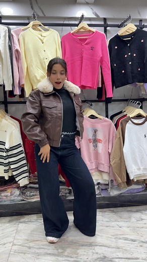 18K views · 966 reactions | #dance New jacket available for girls Dm fast guys | Samana Airee | Facebook