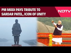 National Unity Day | PM Pays Floral Tribute To Sardar Patel On His 150th Birth Anniversary