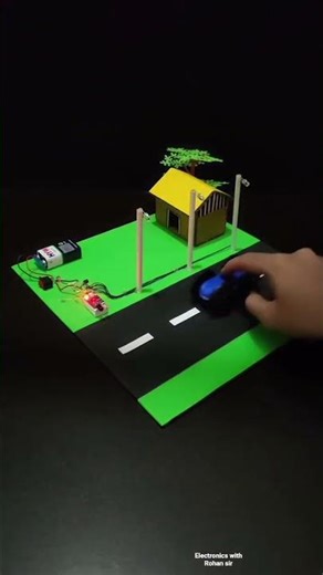 smart Street lights using PIR sensor