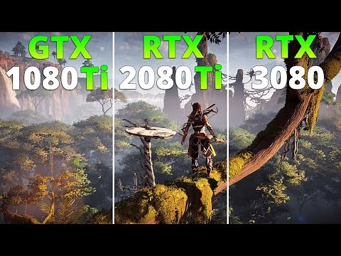 GTX 1080 Ti vs RTX 2080 Ti vs RTX 3080 - Test in 8 Games 1080p 1440p 4k + DLSS