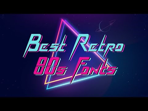 Best Retro 80s Fonts