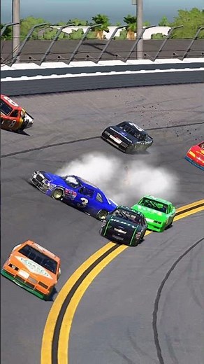 IRACING - FROM LEADING TO DISASTER! #IRACING #NASCAR