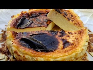 The EASIEST Burnt Basque Cheesecake | San Sabastian | No Mixer!
