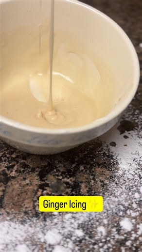 Brick 7 → Ginger Icing ✨ A simple transformation using ginger syrup to make a glossy, pourable icing — perfect for finishing cookies, cakes, and bakes throughout the Gingerbread Bakery. Built brick-by-brick from my cookbook GINGER. Ingredients below 👇 100g Icing Sugar 2-3 tbsp Ginger Syrup #gingerbreadbakery #gingerrecipes #bakinginspiration #winterbaking #icinglove | Gingerbread Bakery